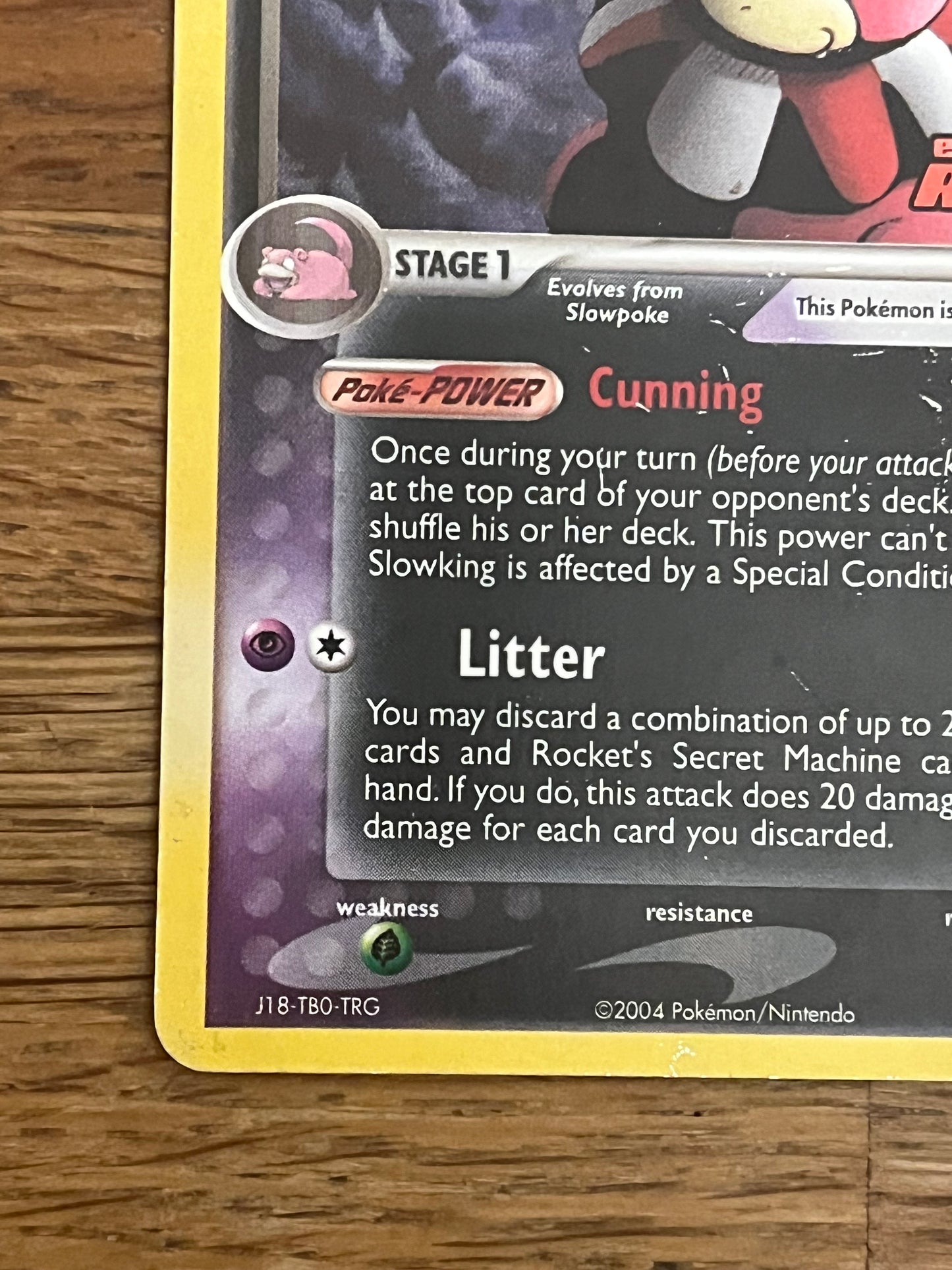 Dark Slowking 9/109 Holo Team Rocket Returns NM Single Pokémon Card