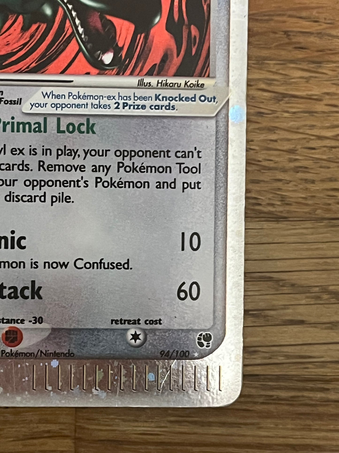 Aerodactyl ex 94/100 Reverse Holo EX Sandstorm NM Single Pokémon Card