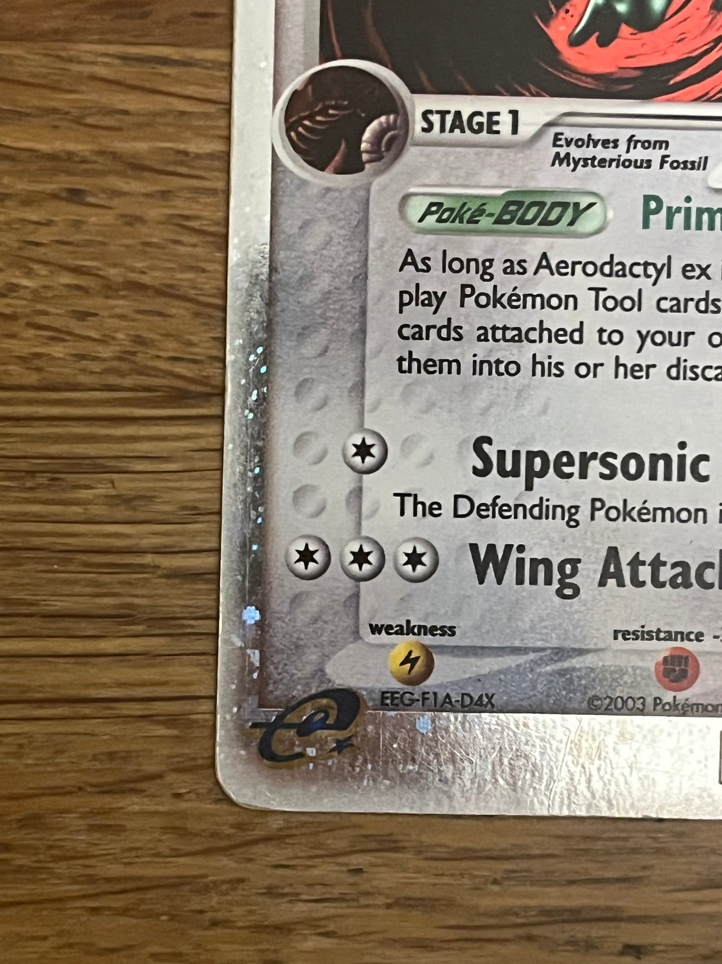 Aerodactyl ex 94/100 Reverse Holo EX Sandstorm NM Single Pokémon Card