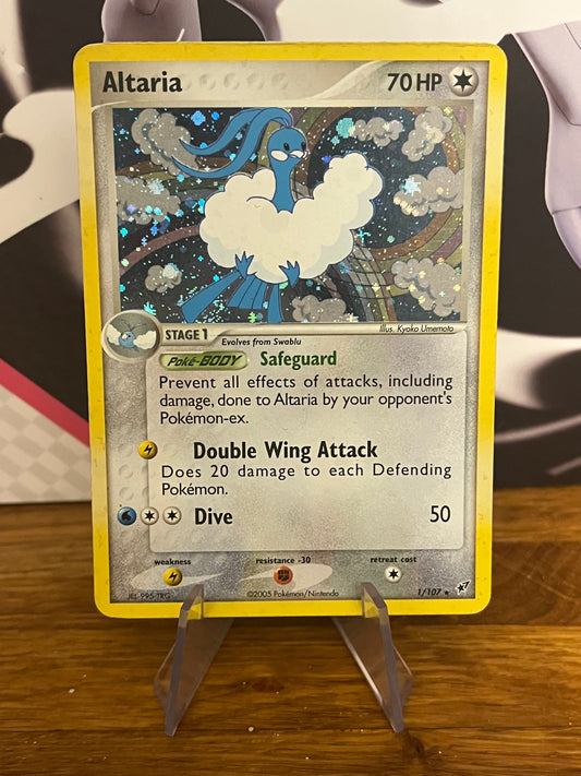 Altaria 1/107 Holo Deoxys NM Single Pokémon Card