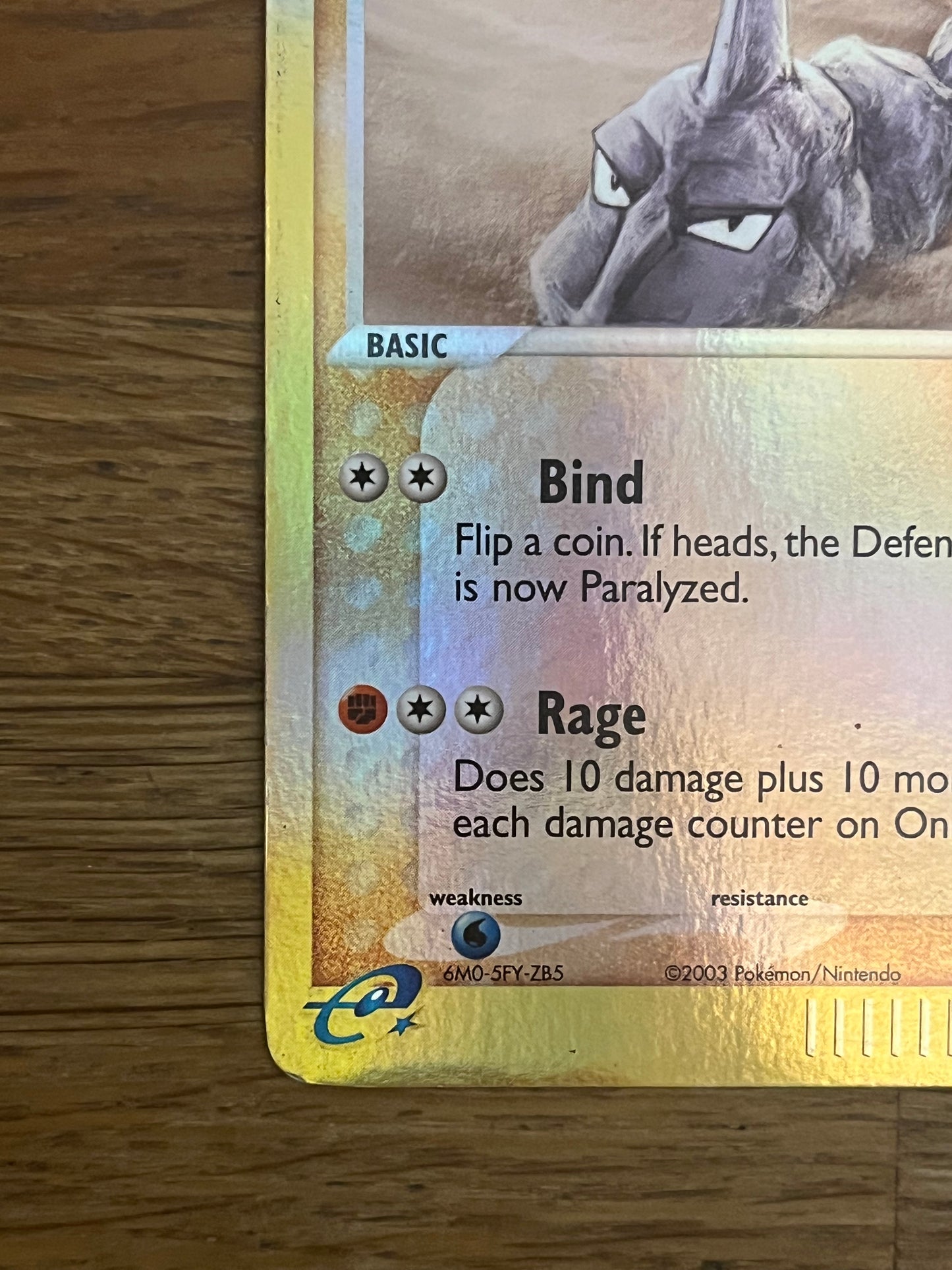 Onix 71/100 Reverse Holo EX Sandstorm NM Single Pokémon Card