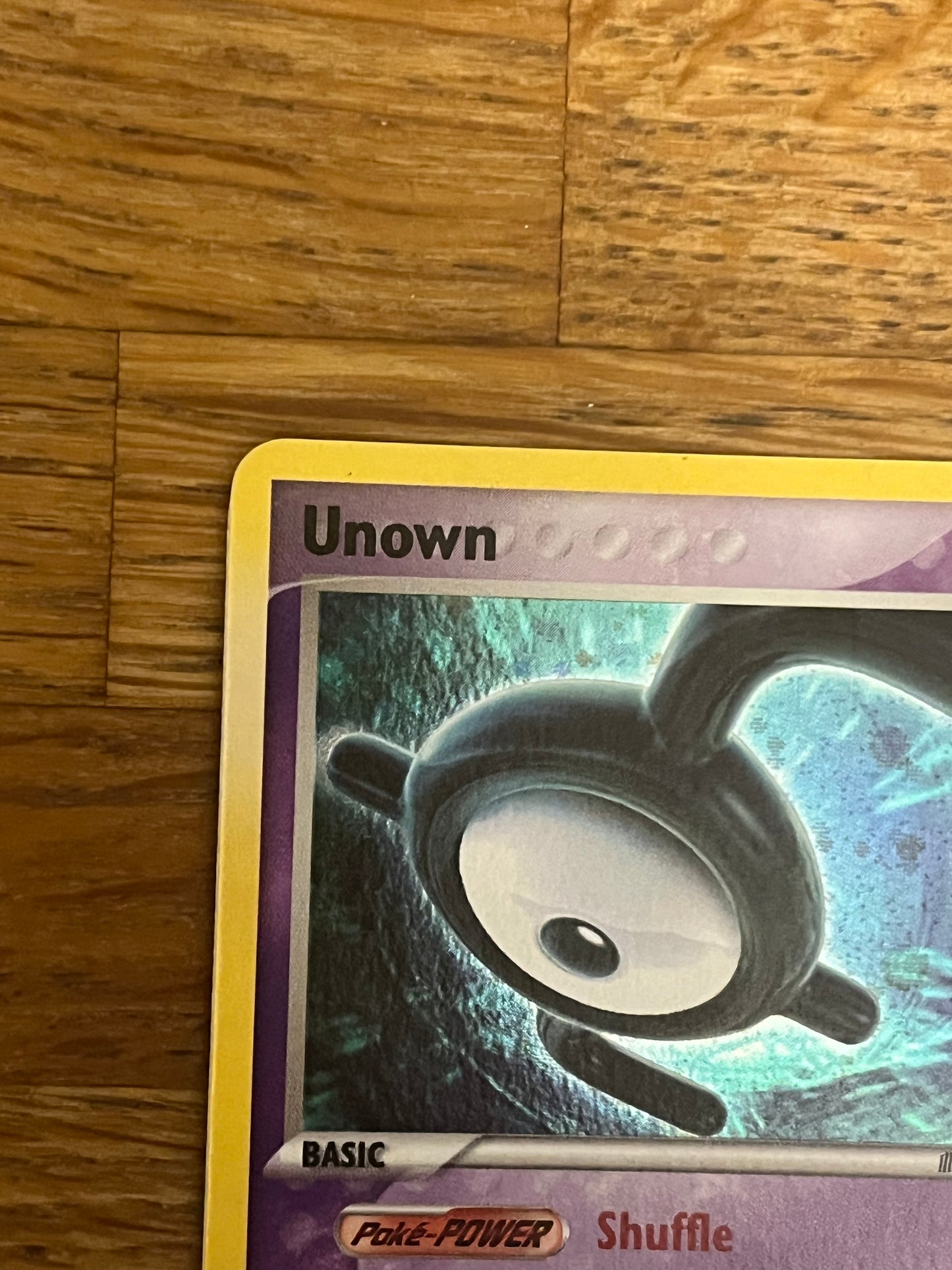 Unown E/28 Holo Unseen Forces NM Single Pokémon Card
