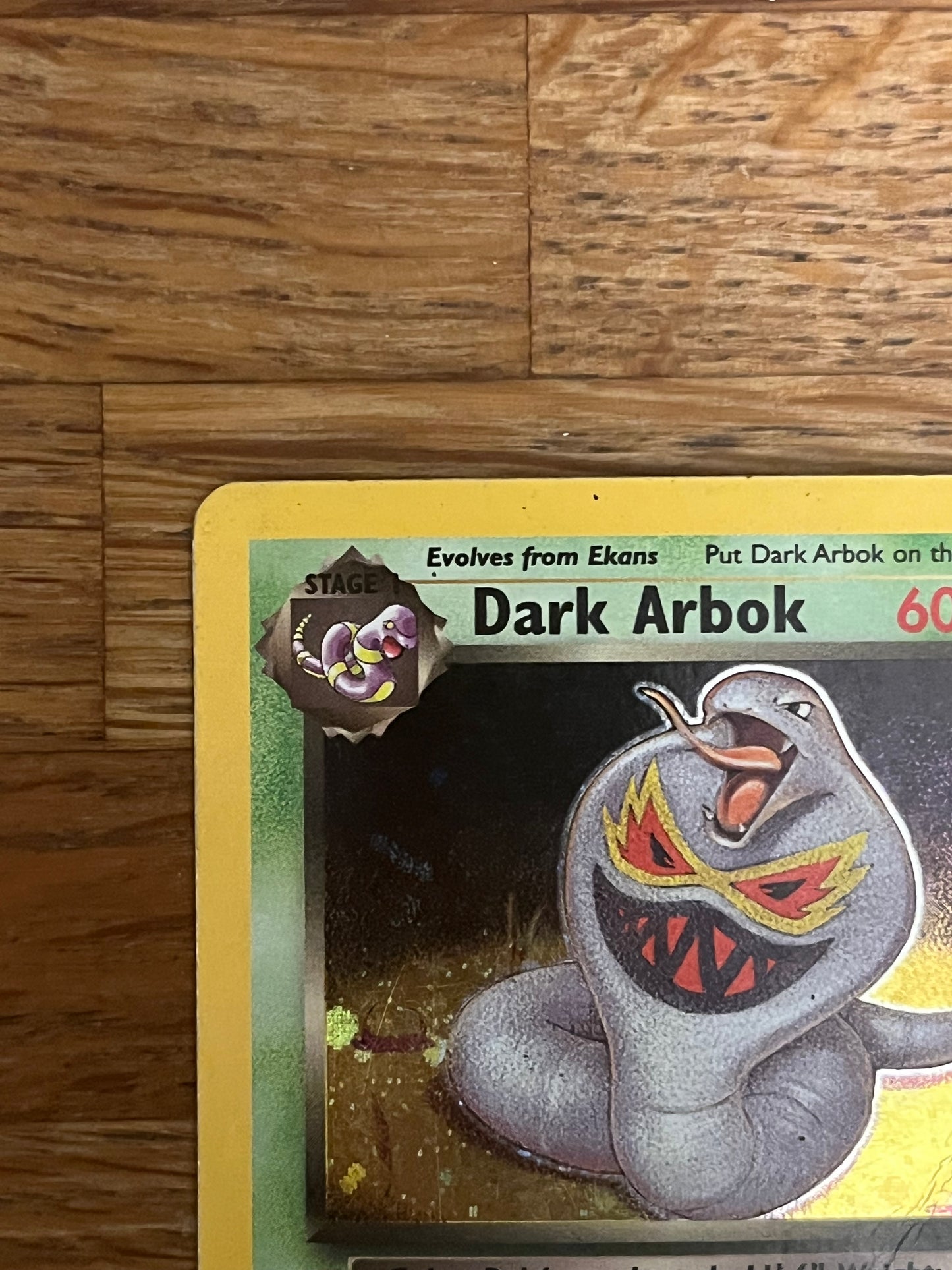 Dark Arbok 2/82 Holo Team Rocket NM Single Pokémon Card