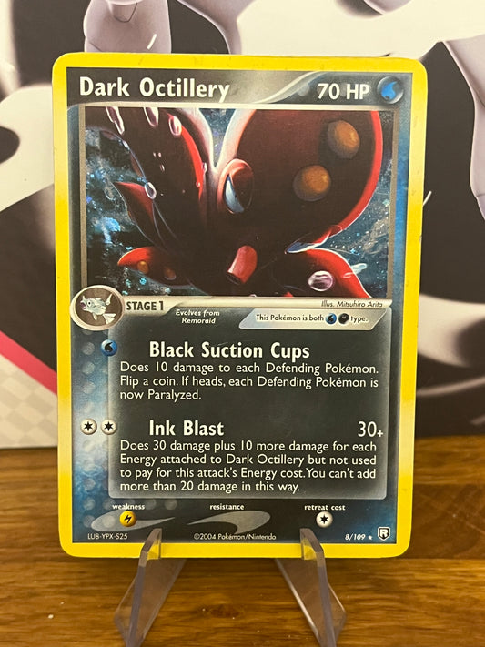 Dark Octillery 8/109 Holo EX Team Rocket Returns NM Single Pokémon Card