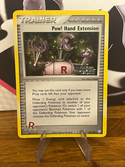 Pow! Hand Extension 85/109 Holo EX Team Rocket Returns NM Single Pokémon Card