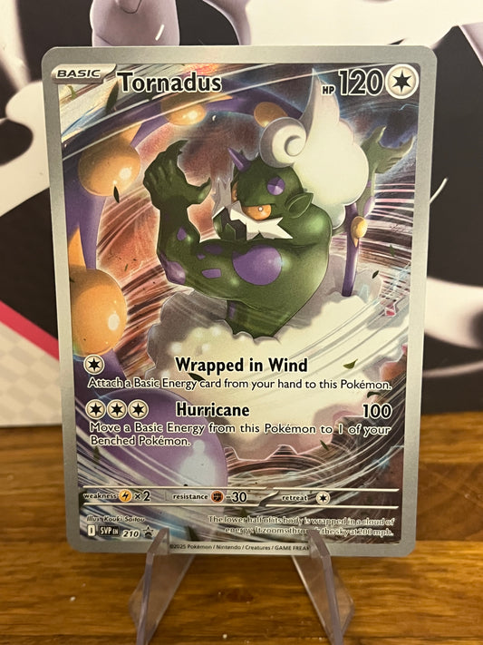 Tornadus 210 Black Star Promo NM Single Pokémon Card