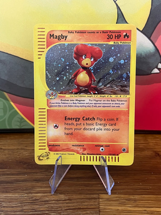 Magby Holo 17/165 Expedition NM Single Pokemon Card