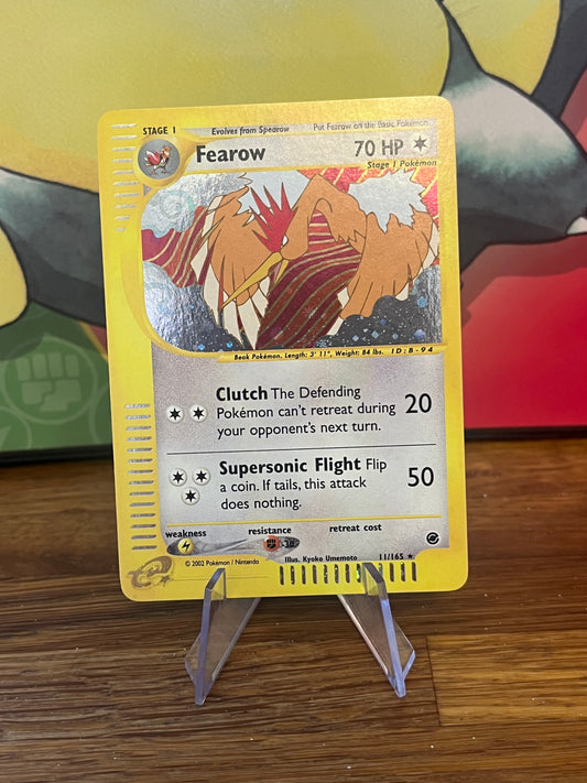 Fearow Holo 11/165 Expedition NM Single Pokemon Card