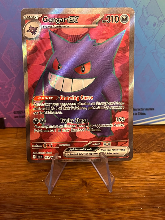 Gengar EX 193/162 Temporal Forces NM Single Pokémon Card