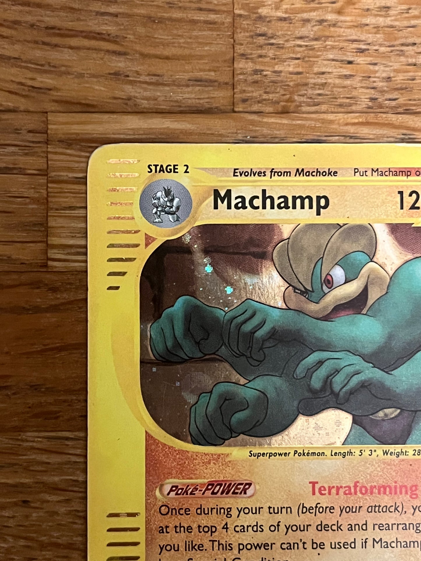 Machamp Holo 16/165 Expedition LP Single Pokémon Card