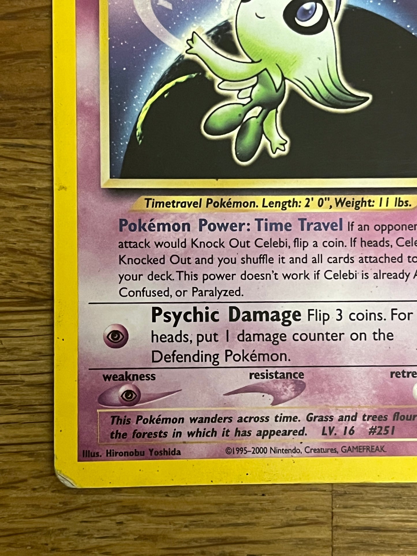 Celebi Holo 3/64 Neo Revelation NM Single Pokémon Card