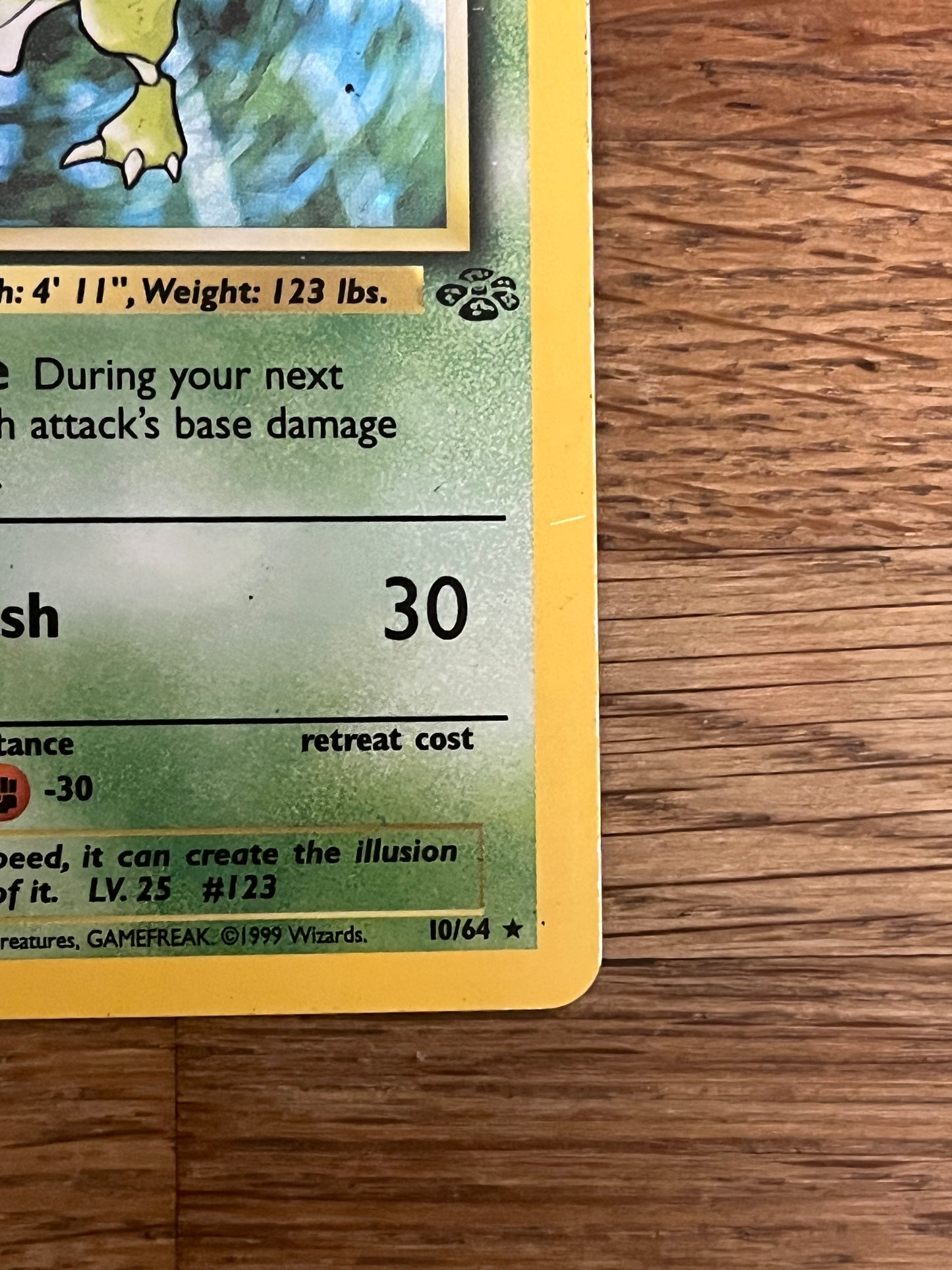 Scyther Holo 10/64 Jungle NM Single Pokémon Card
