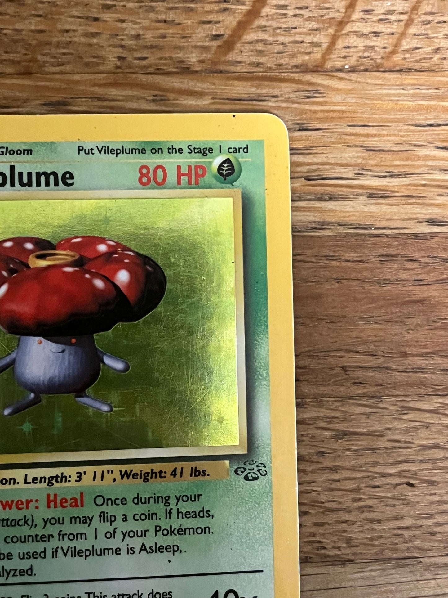 Vileplume Holo 15/64 Jungle NM Single Pokémon Card