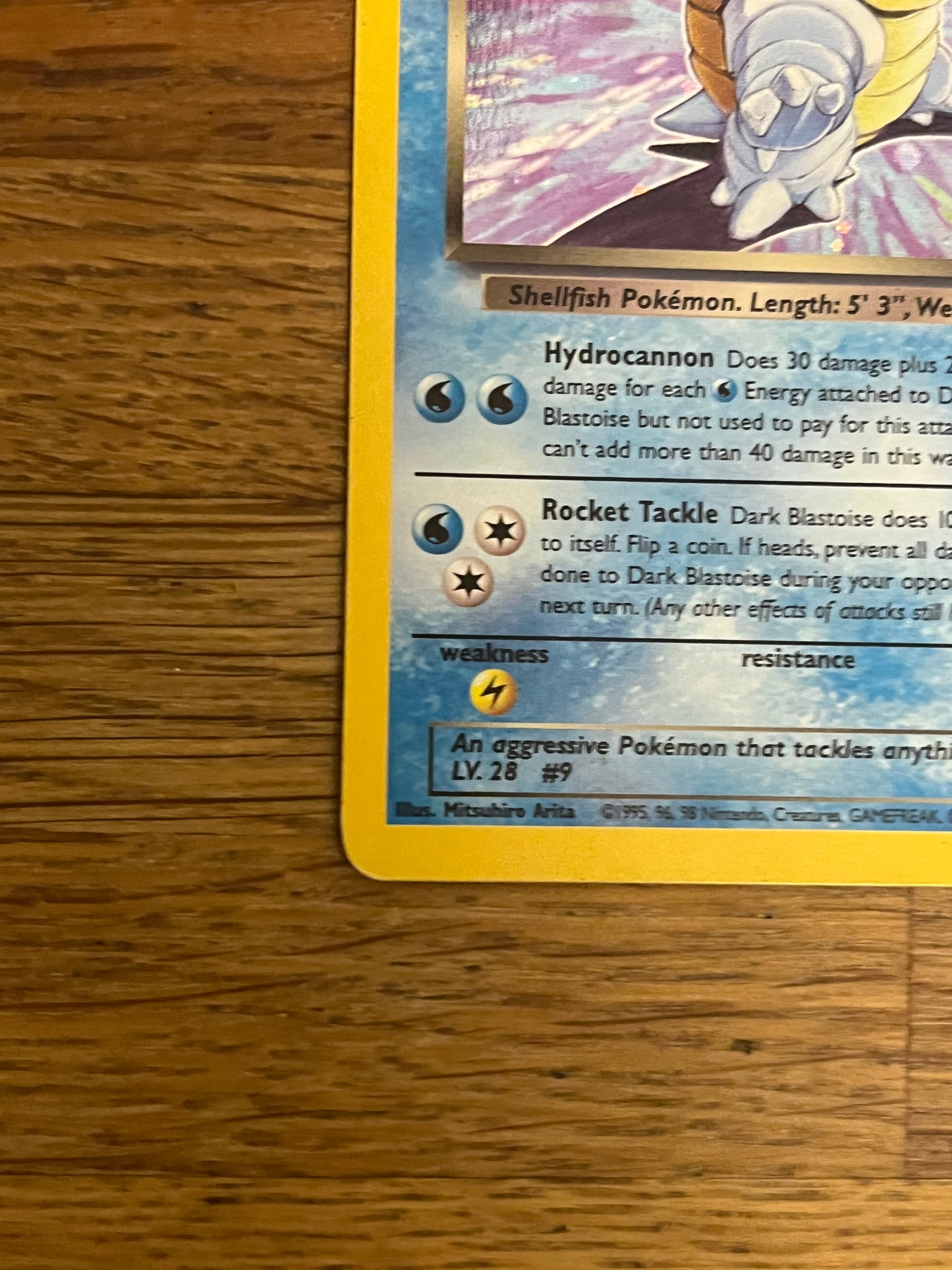 Dark Blastoise Holo 3/82 Team Rocket NM Single Pokémon Card