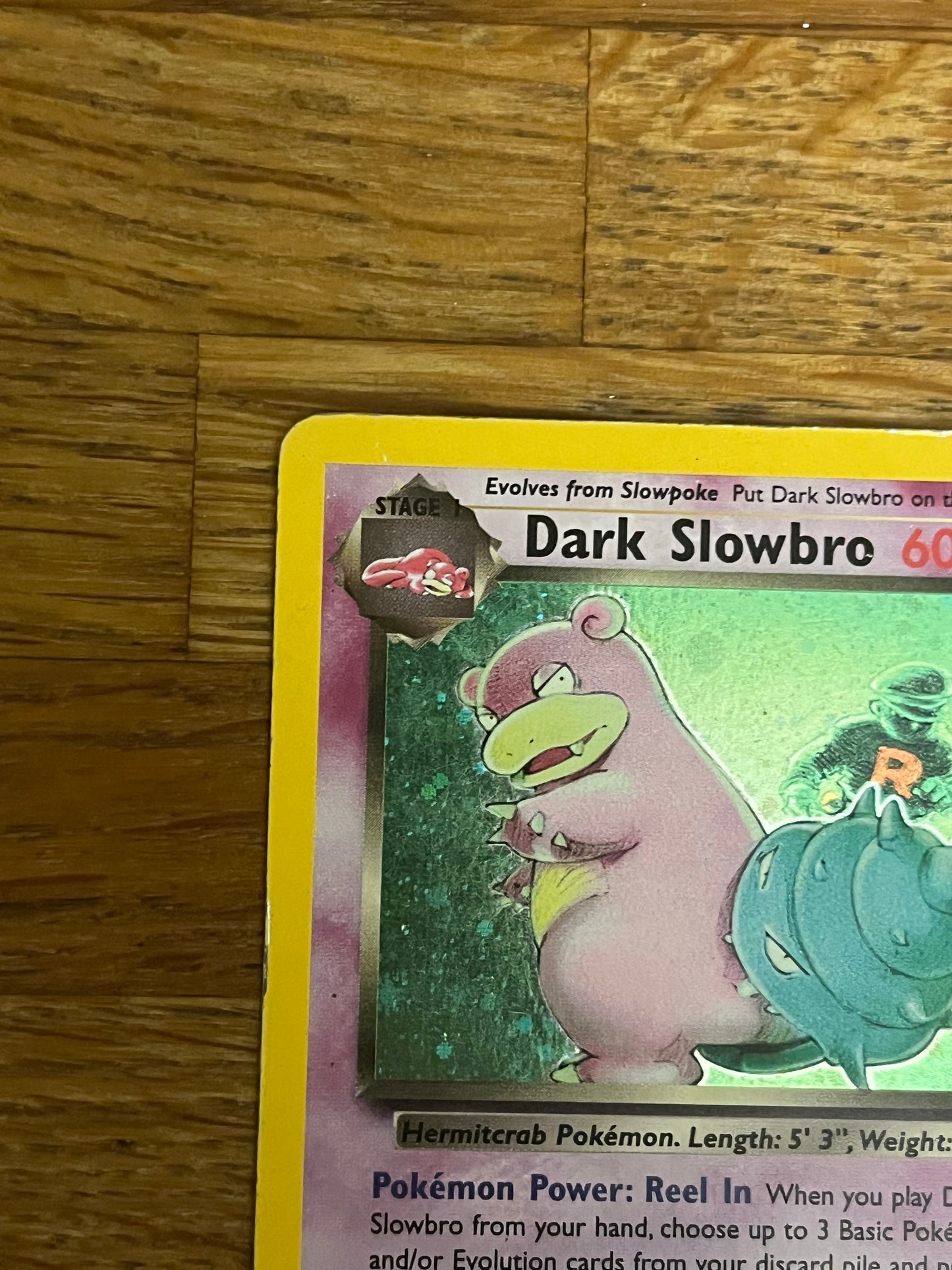 Dark Slowbro Holo 12/82 Team Rocket NM Single Pokémon Card