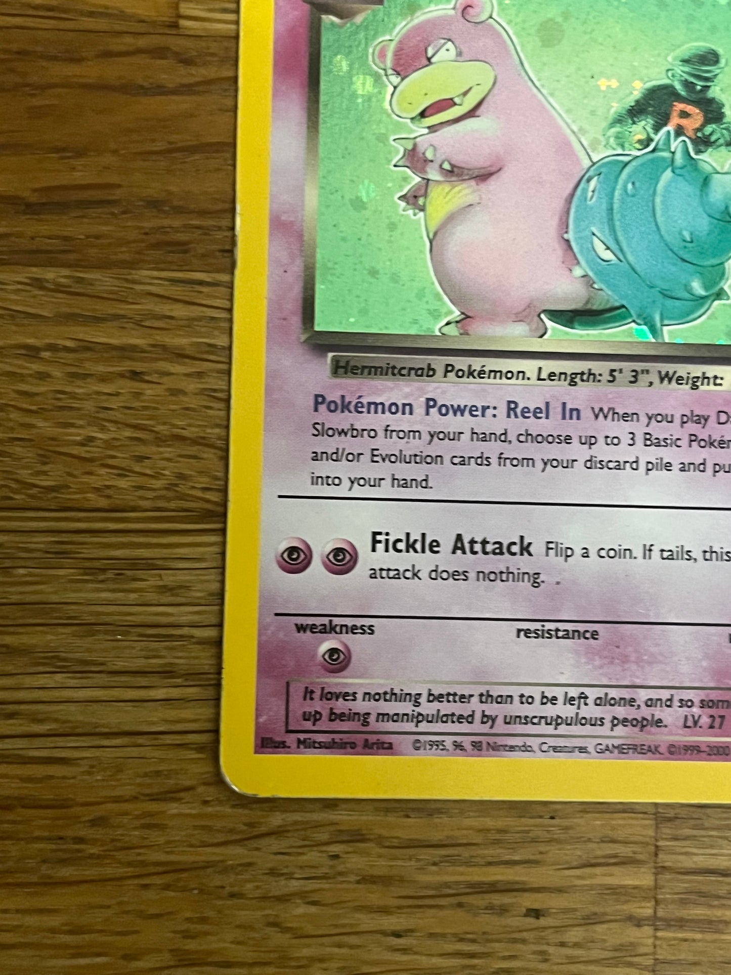 Dark Slowbro Holo 12/82 Team Rocket NM Single Pokémon Card