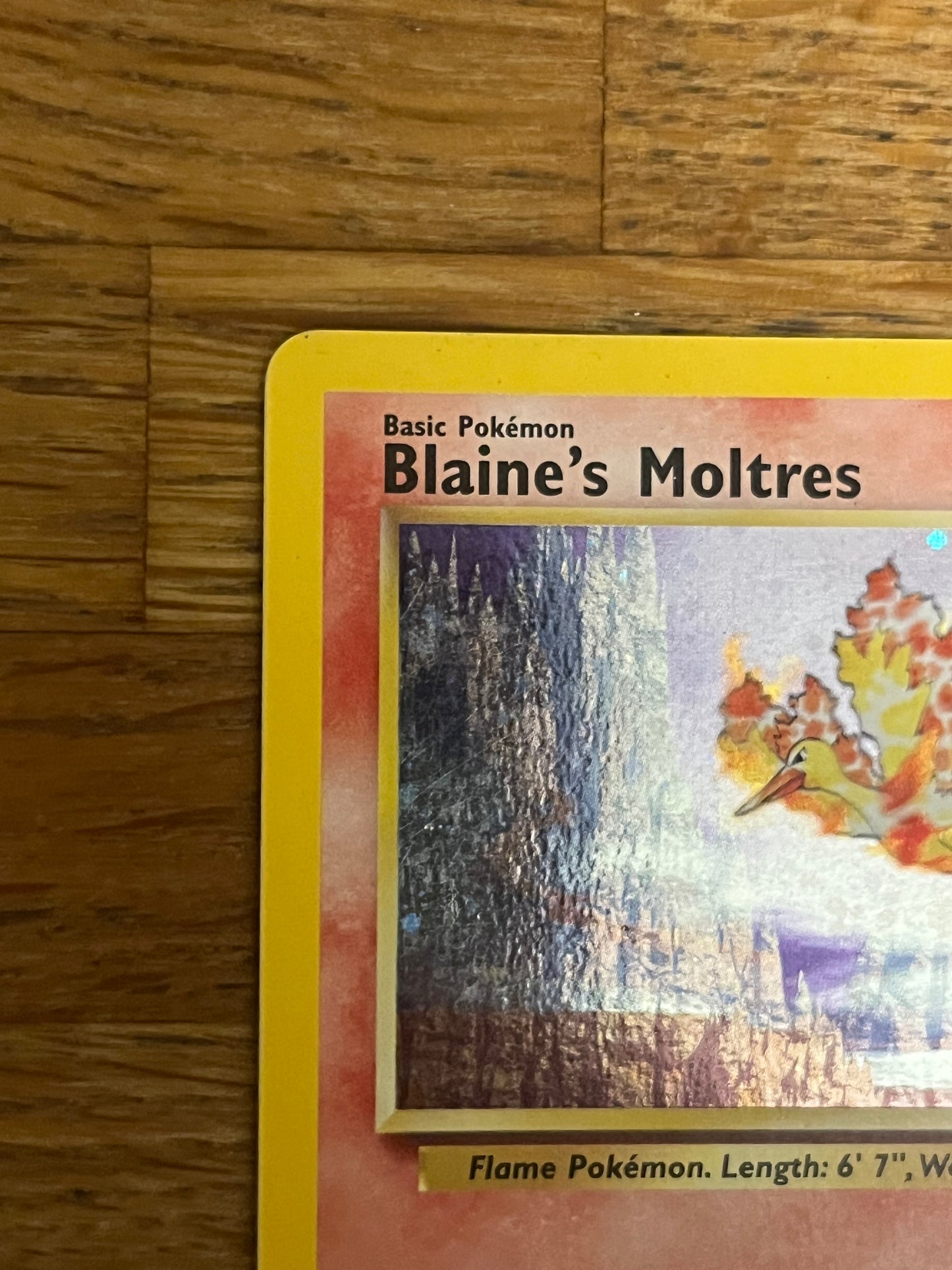 Blaine's Moltres Holo 1/132 Gym Heroes NM Single Pokémon Card