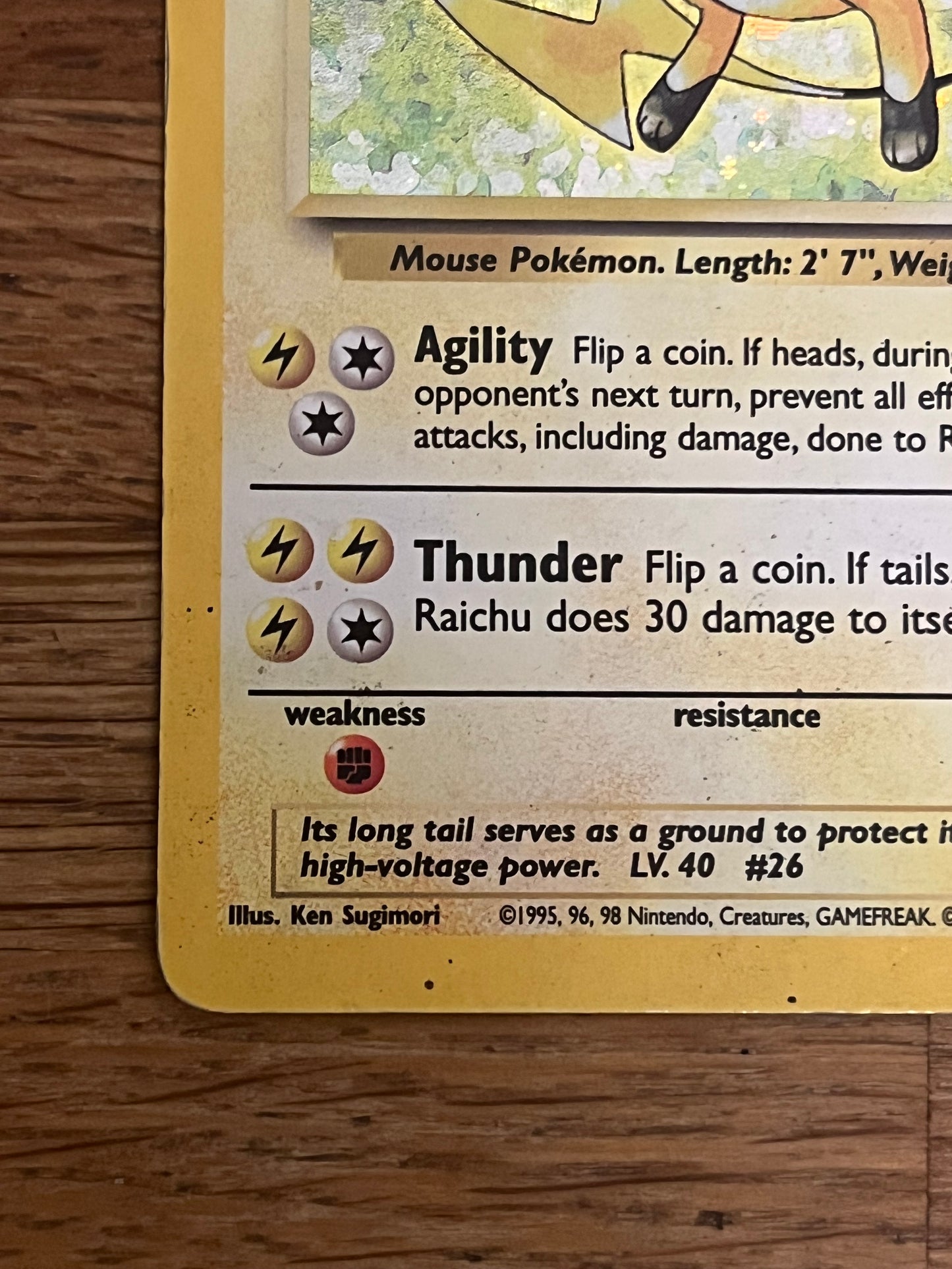 Raichu Holo 16/130 Base Set 2 LP Single Pokémon Card