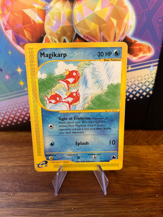 Magikarp 75/144 Skyridge NM Single Pokémon Card