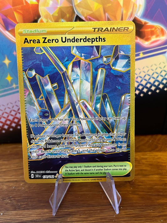 Area Zero Underdepths 174/142 Stellar Crown NM Single Pokémon Card