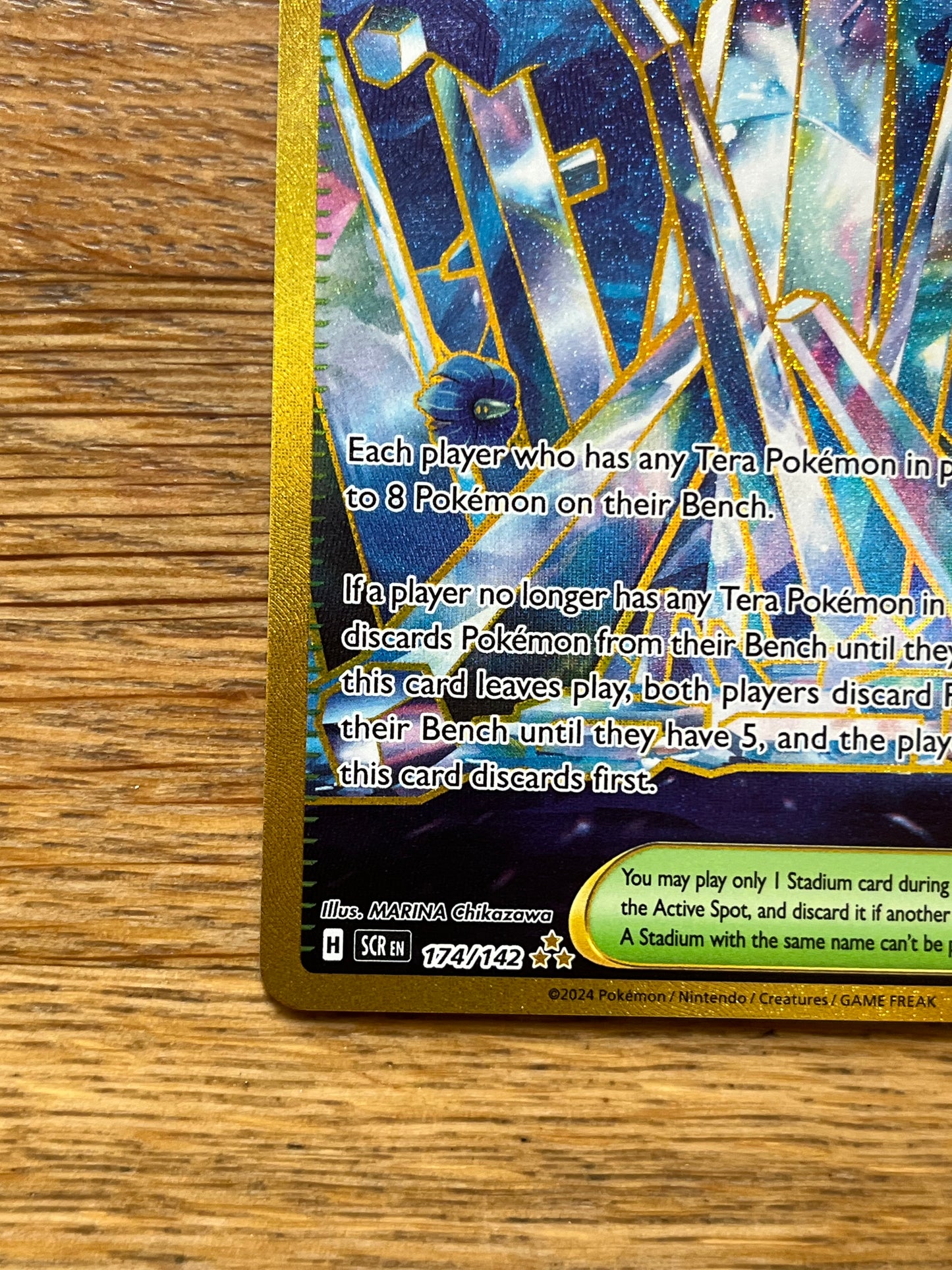 Area Zero Underdepths 174/142 Stellar Crown NM Single Pokémon Card