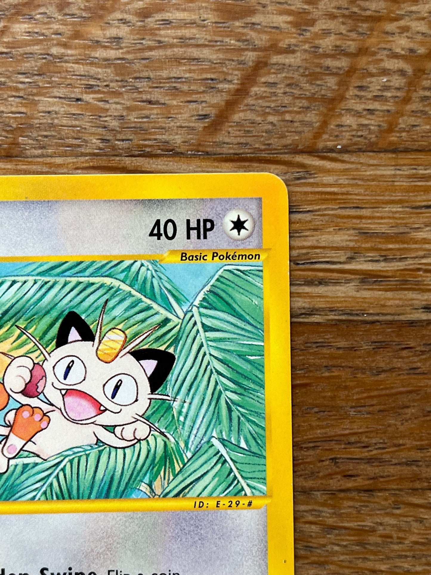 Meowth 78/144 Skyridge NM Single Pokémon Card
