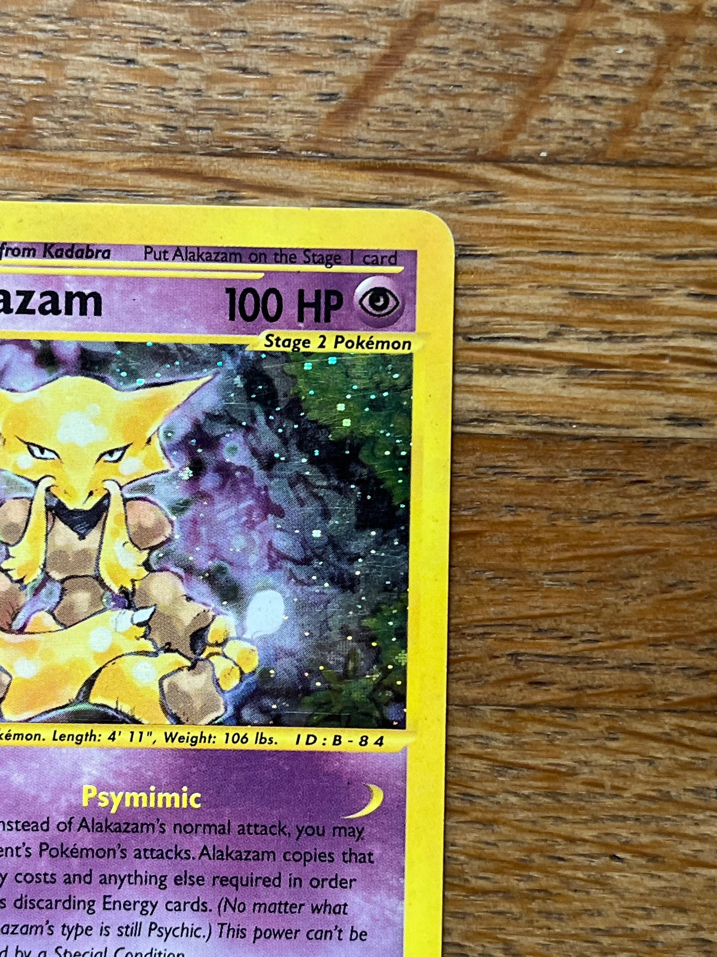 Alakazam Holo 1/165 Expeditions NM Single Pokémon Card