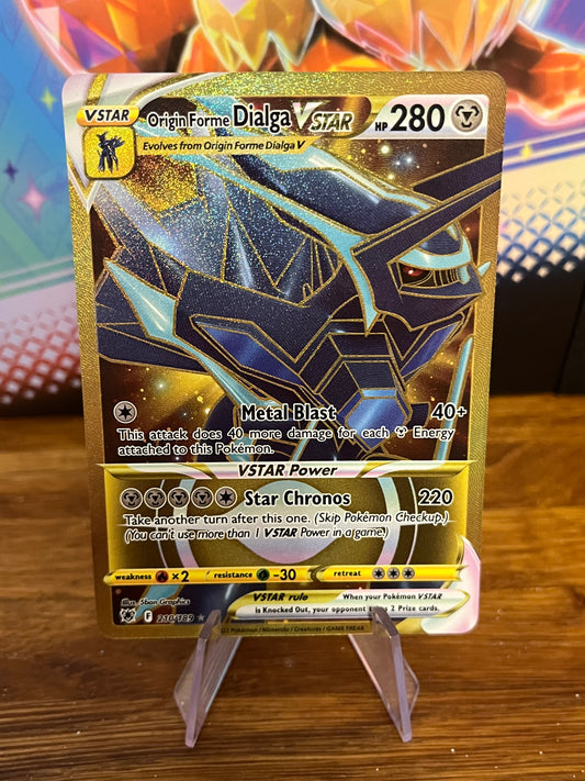 Origin Forme Dialga VStar Hyper Rare 210/189 Astral Radiance NM Single Pokémon Card