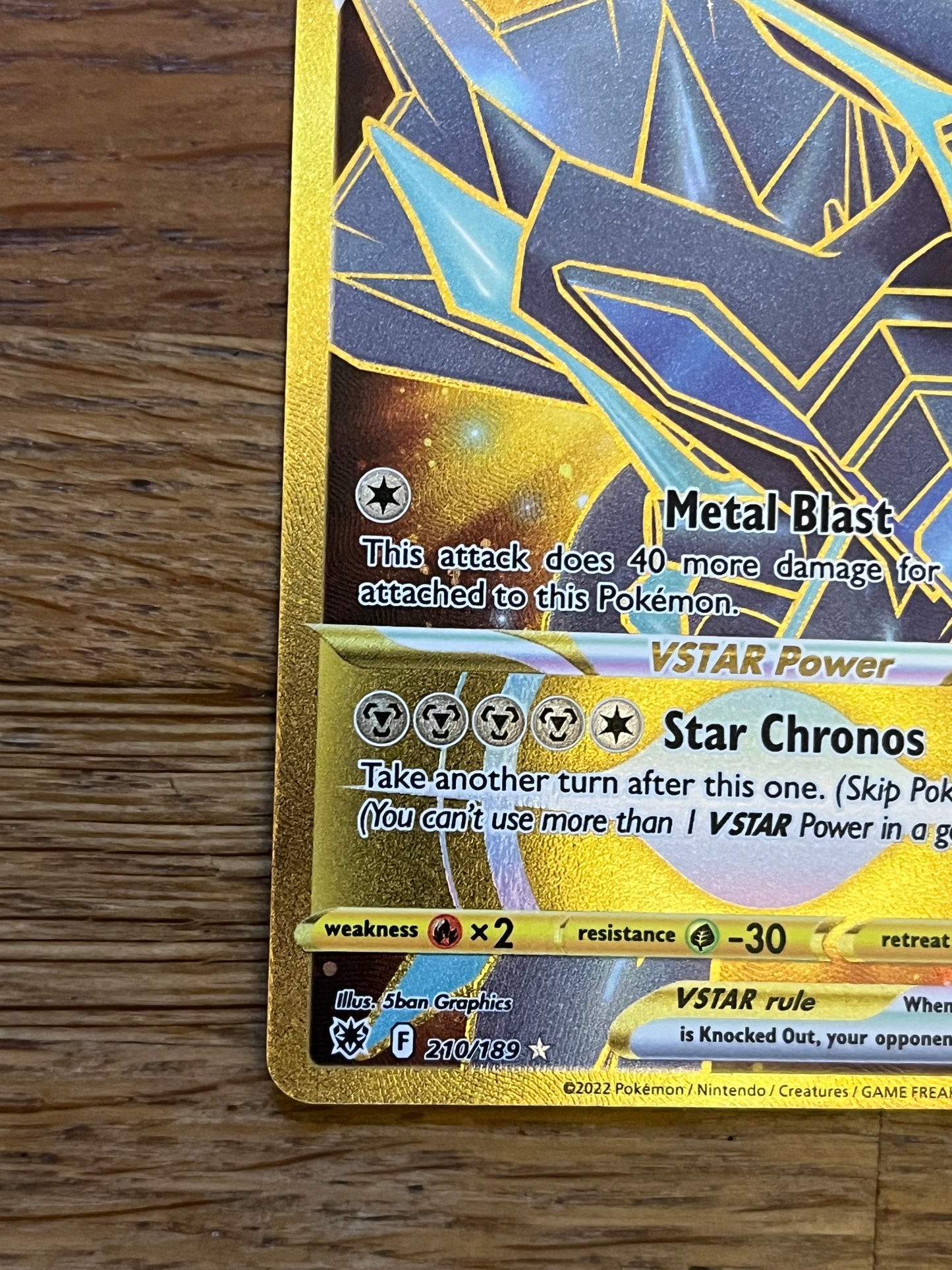 Origin Forme Dialga VStar Hyper Rare 210/189 Astral Radiance NM Single Pokémon Card