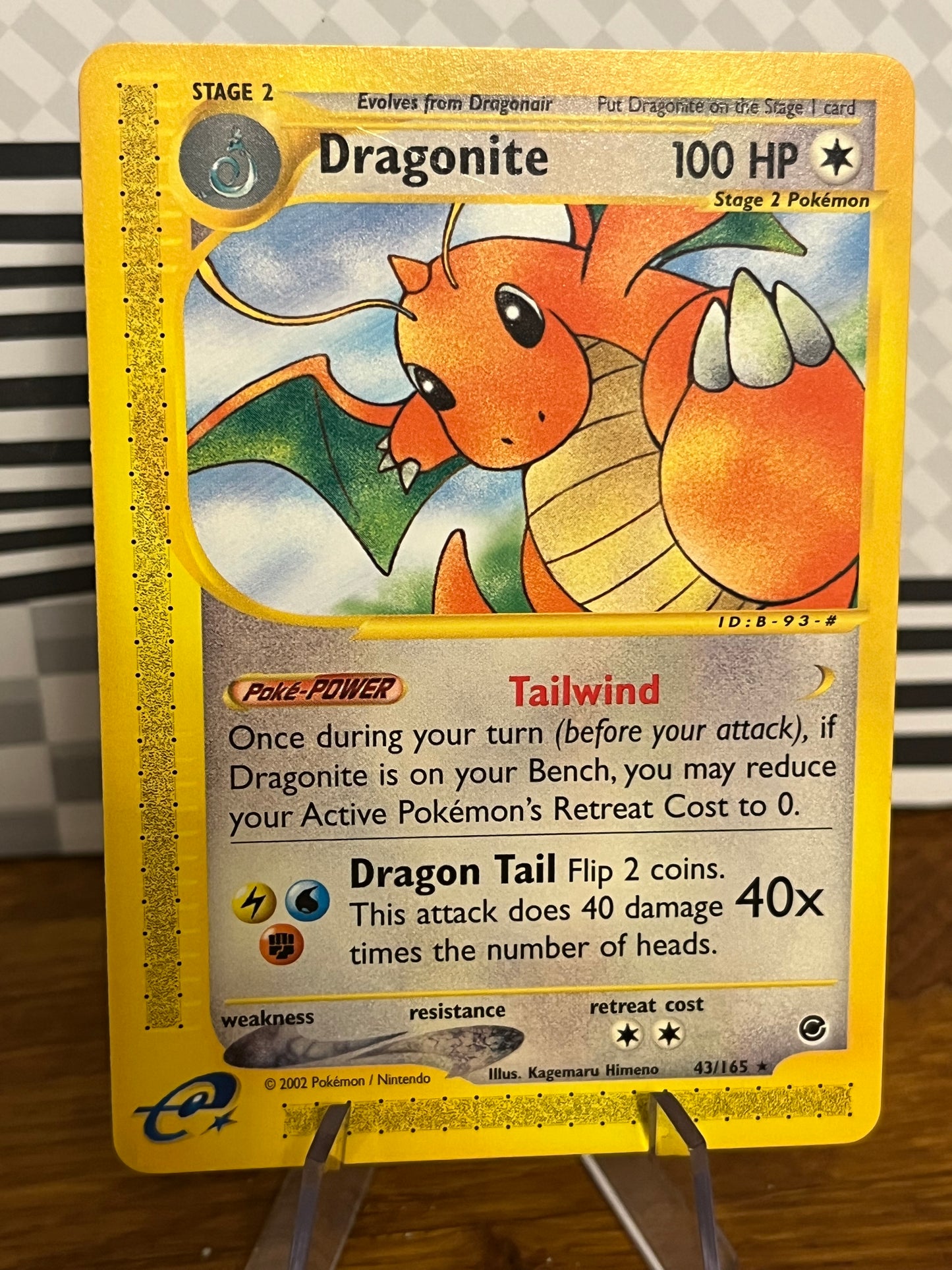 Dragonite 43/165 Expedition NM Single Pokémon Card