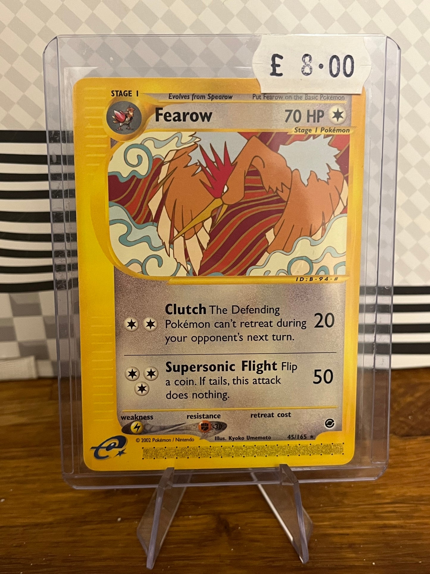 Fearow 45/165 Expedition NM Single Pokémon Card