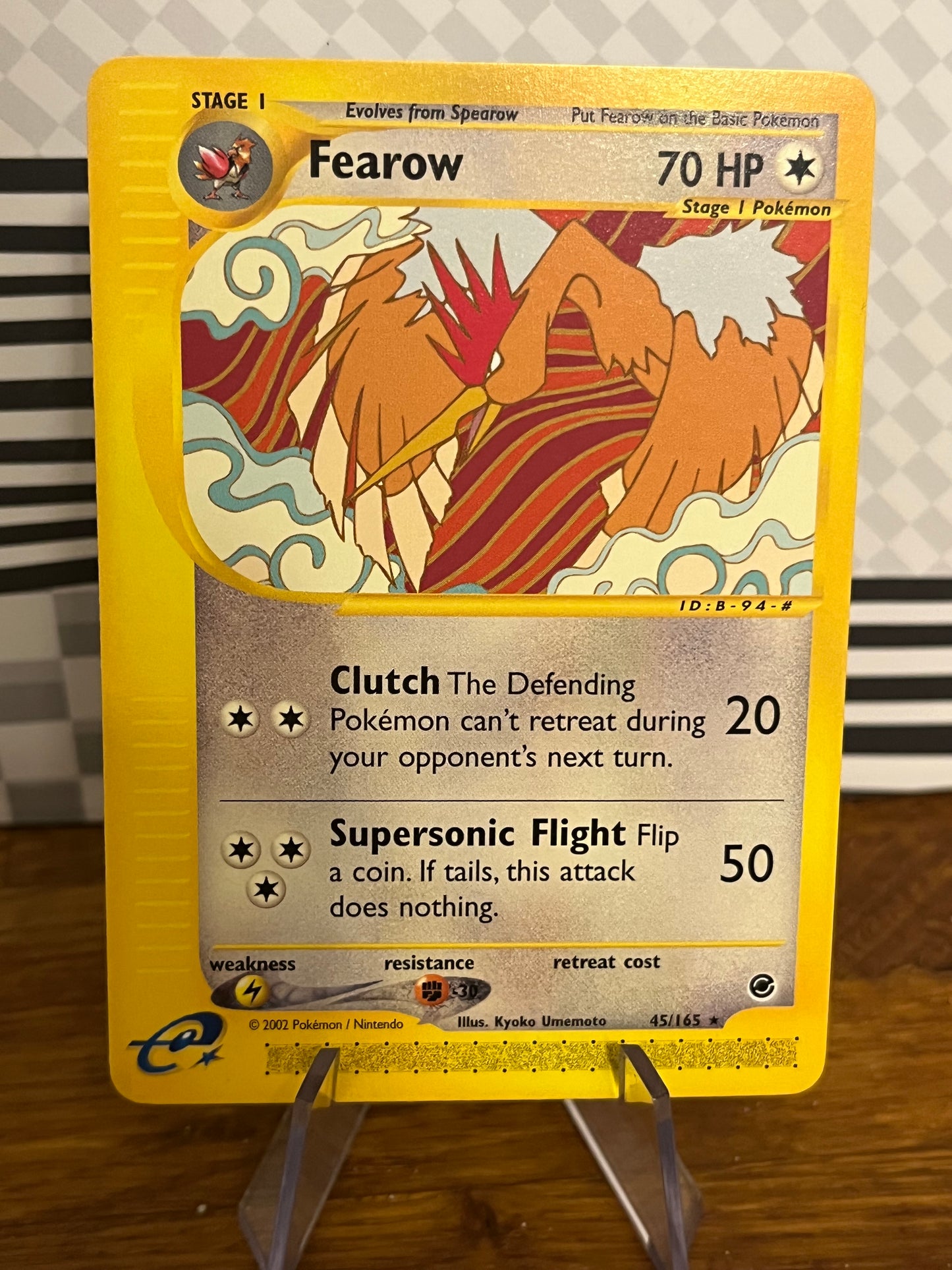 Fearow 45/165 Expedition NM Single Pokémon Card