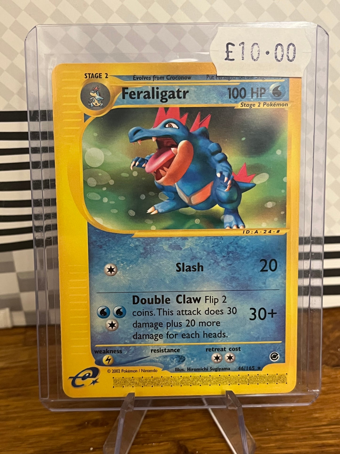 Feraligatr 46/165 Expedition NM Single Pokémon Card