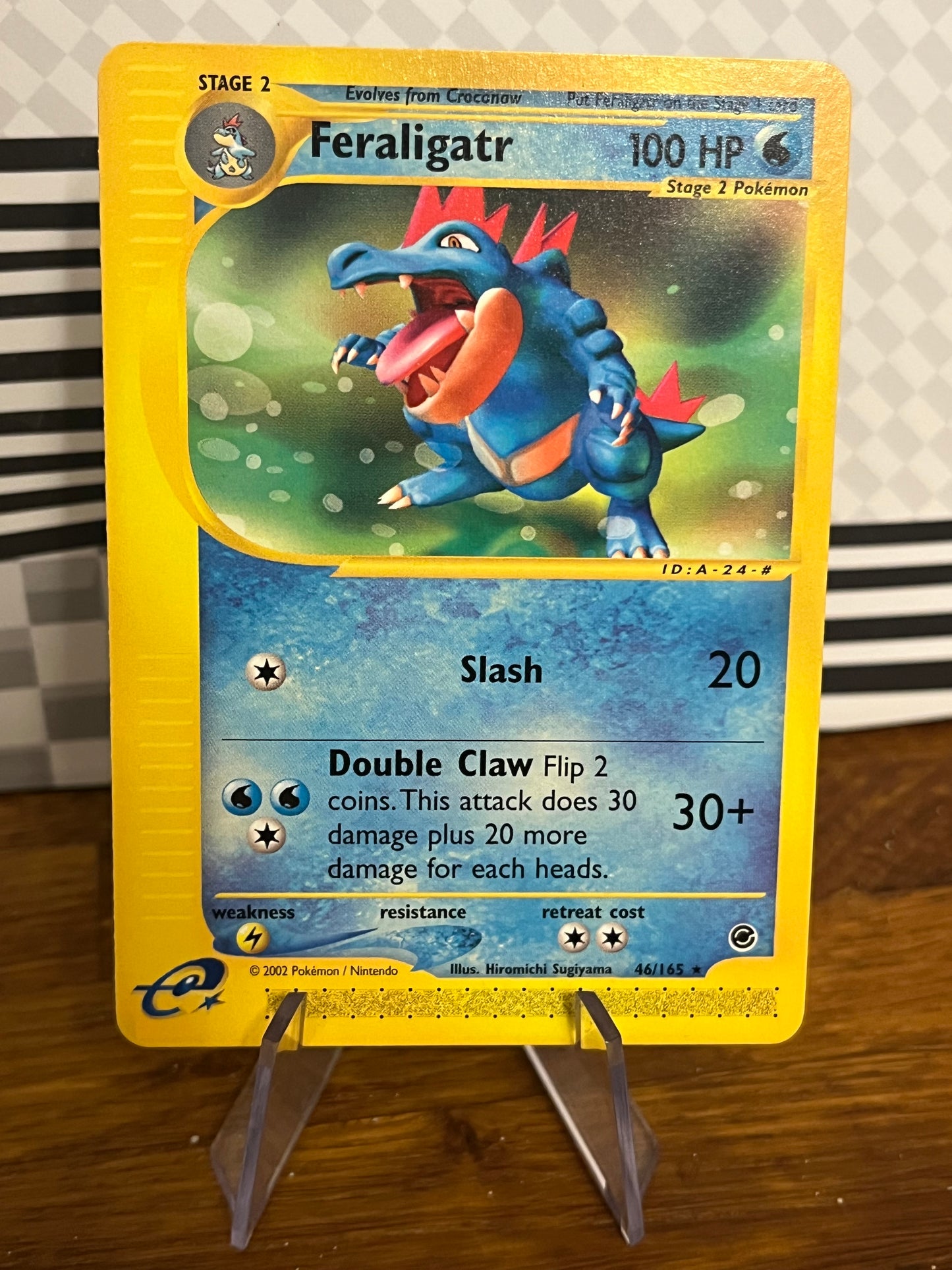 Feraligatr 46/165 Expedition NM Single Pokémon Card