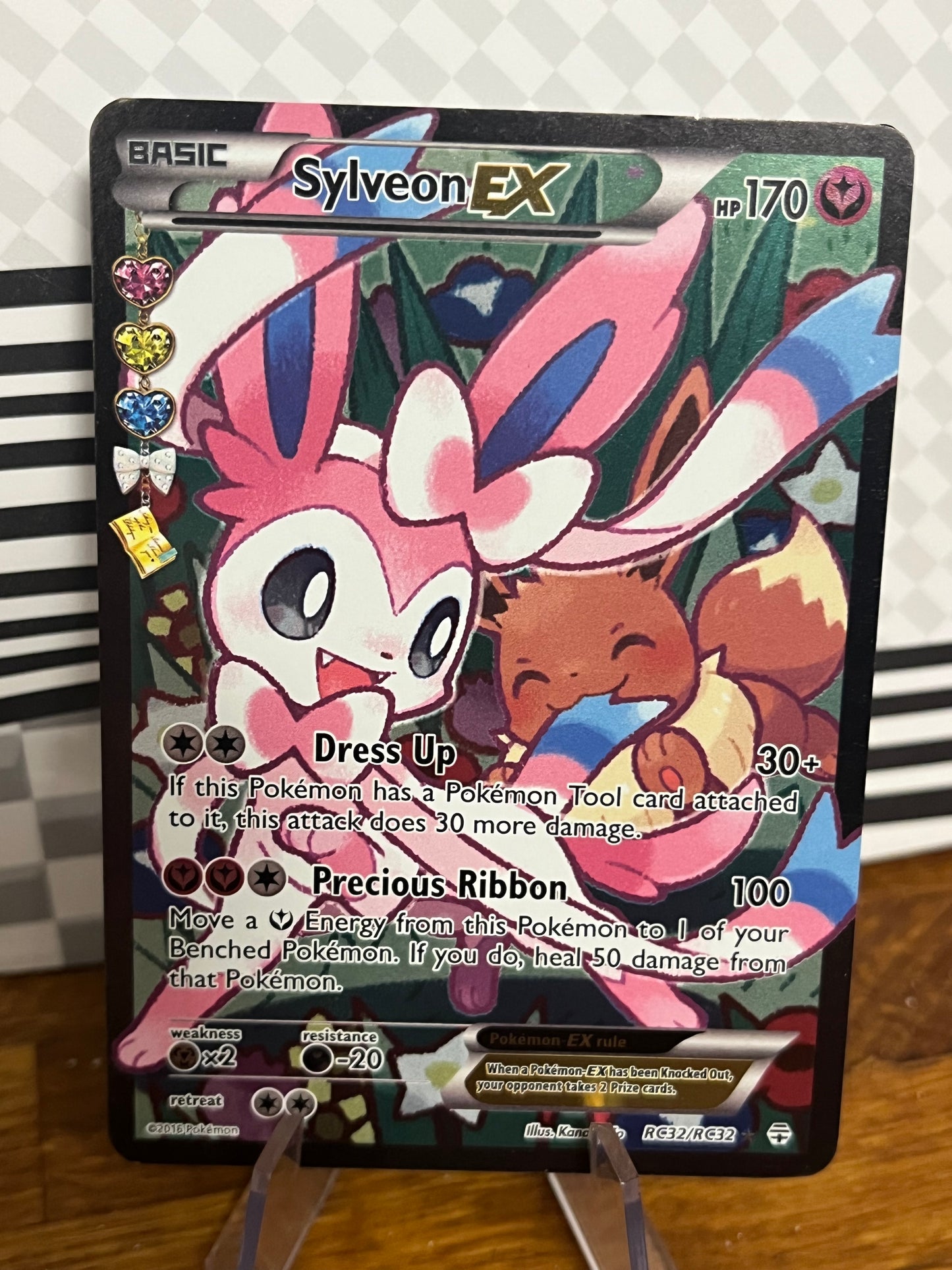 Sylveon EX RC32/RC32 Generations NM Single Pokémon Card