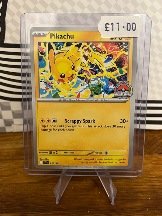 Pikachu 225 Black Star Promo NM Single Pokémon Card