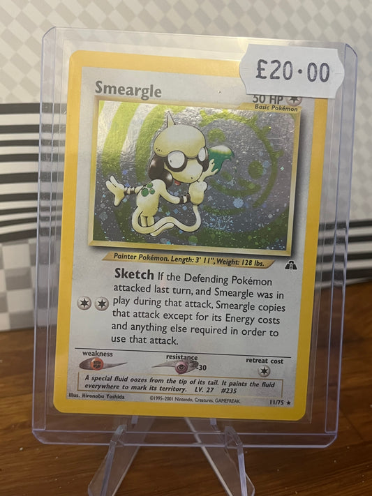 Smeargle Holo 11/75 Neo Discovery NM Single Pokémon Card