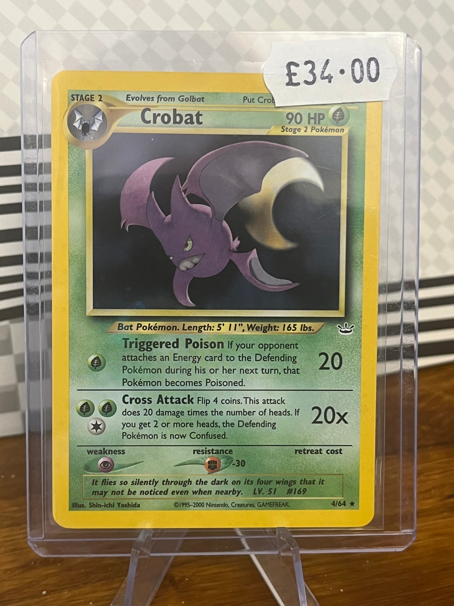 Crobat 4/64 Neo Revelation NM Single Pokémon Card