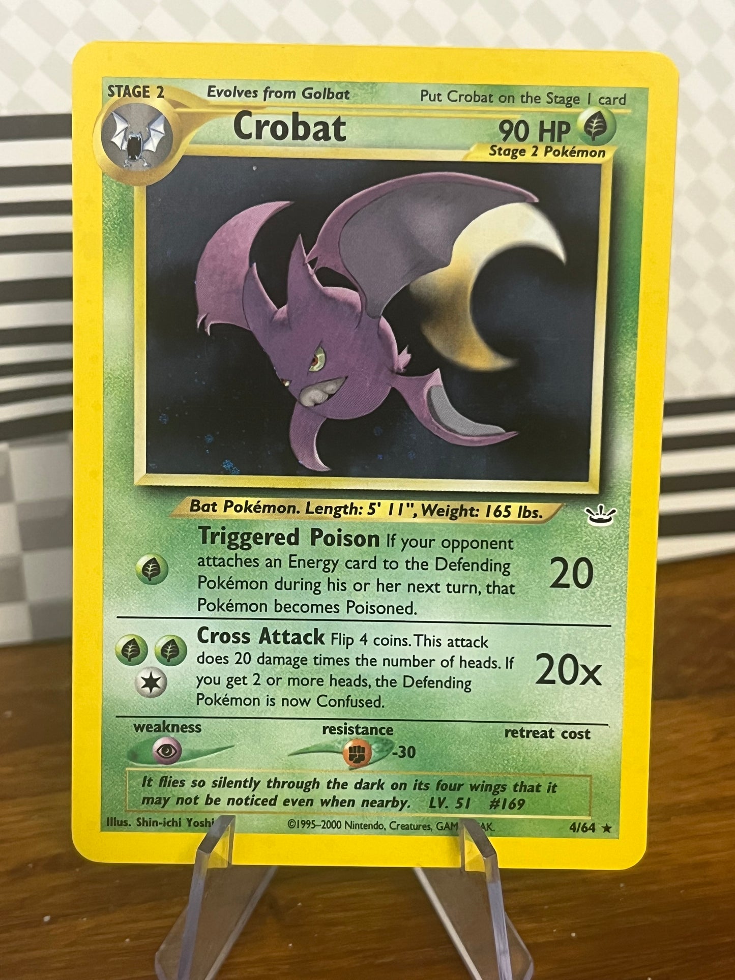 Crobat 4/64 Neo Revelation NM Single Pokémon Card