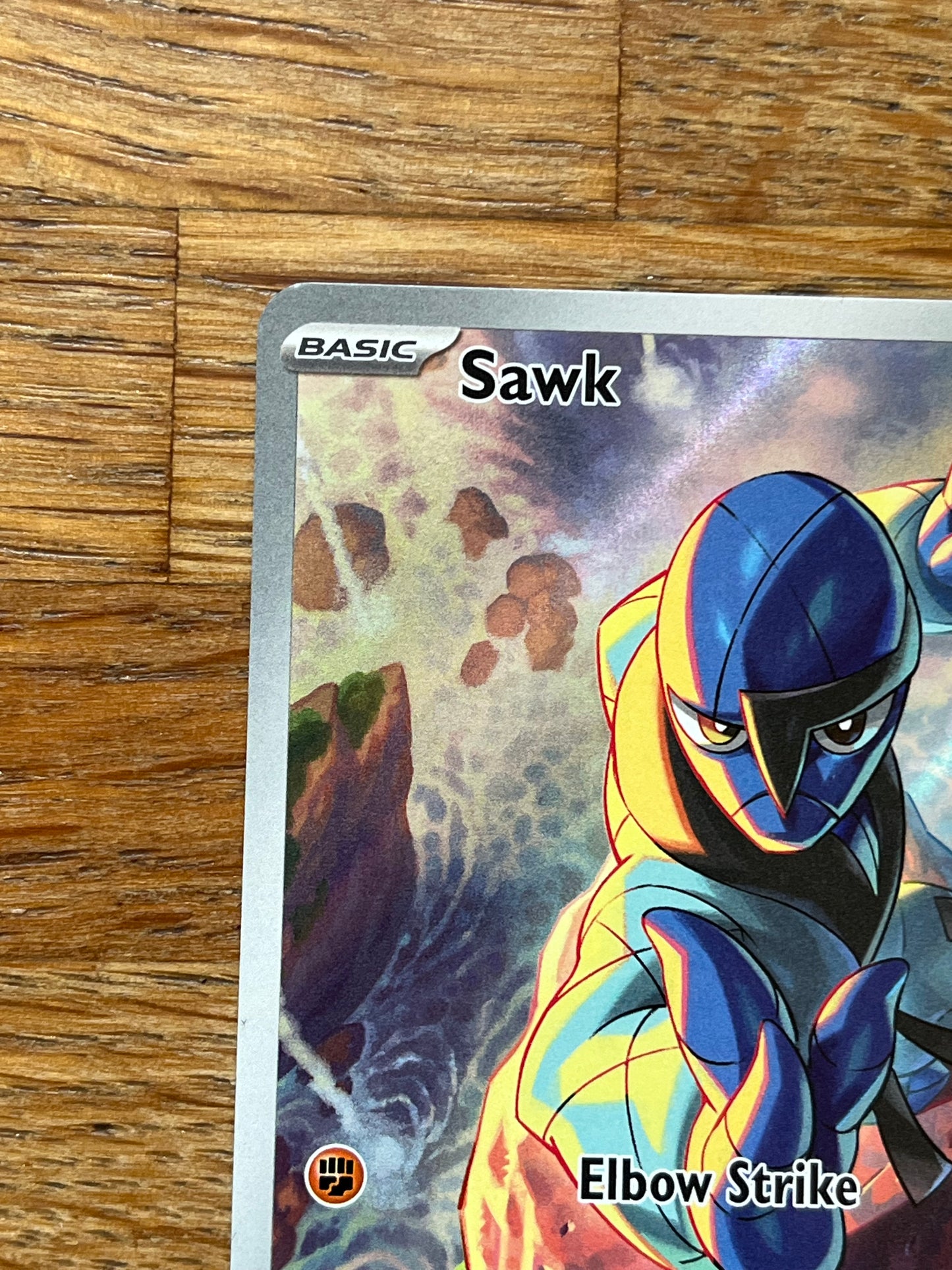 Sawk 130/086 Illustration Rare White Flare NM Single Pokémon Card