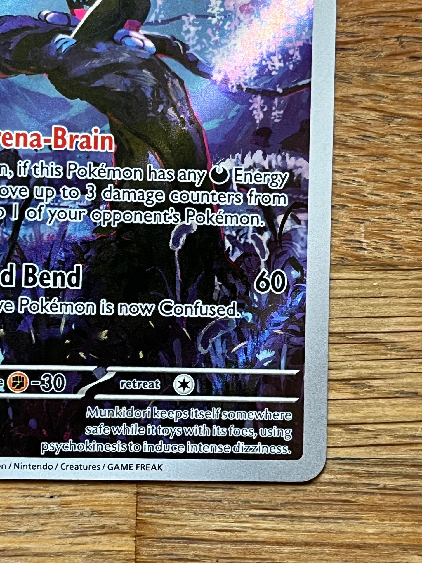 Munkidori 072/064 Illustration Rare Shrouded Fable NM Single Pokémon Card