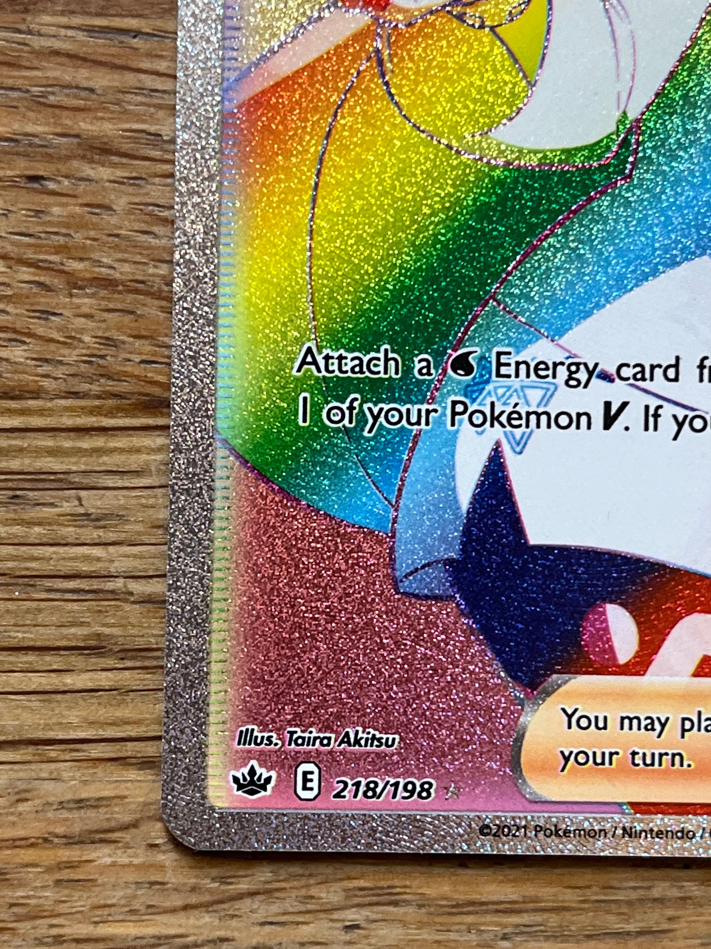 Melony 218/198 Chiling Reign Rainbow Rare NM Single Pokémon Card