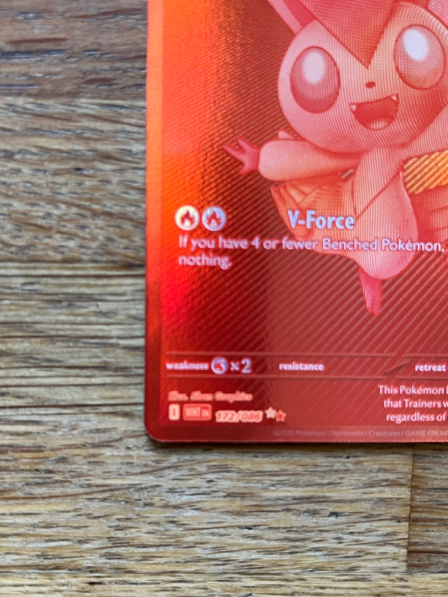 Victini 172/086 Special Illustration Rare White Flare NM Single Pokémon Card