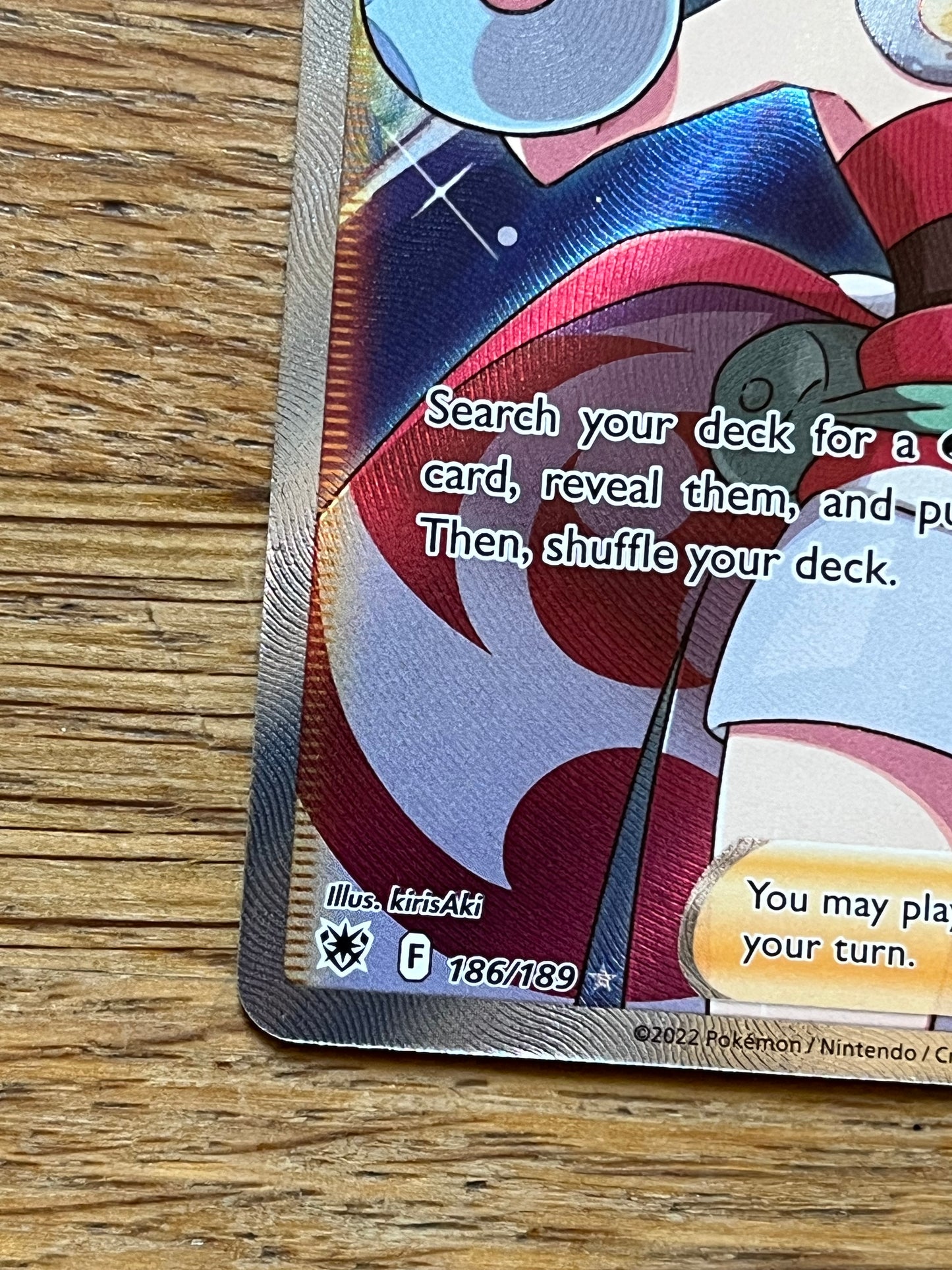 Irida 186/189 Astral Radiance NM Single Pokémon Card
