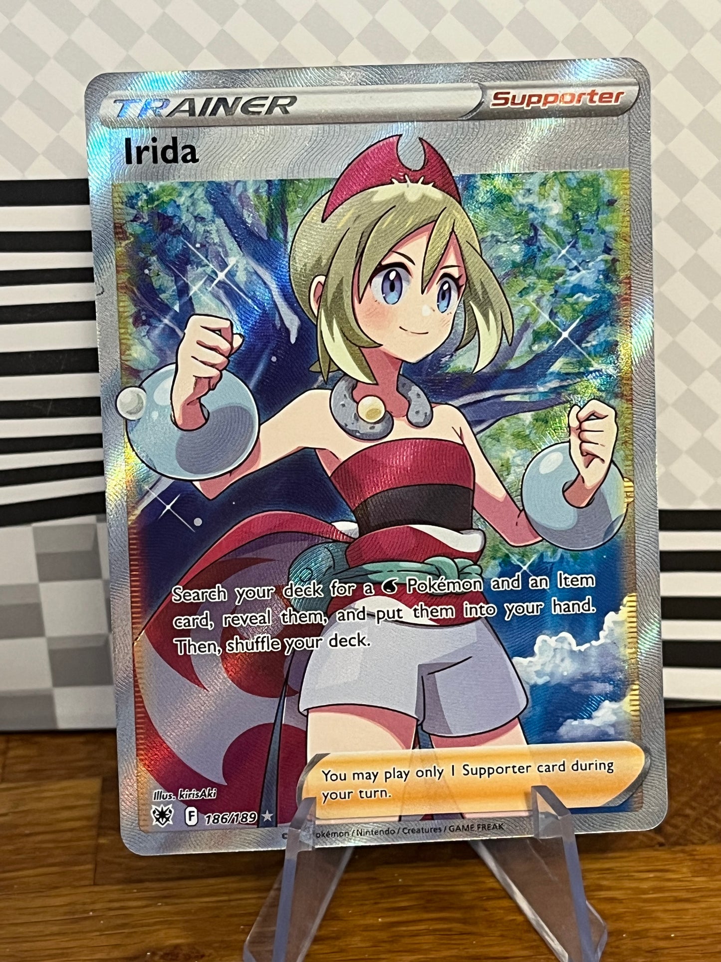 Irida 186/189 Astral Radiance NM Single Pokémon Card