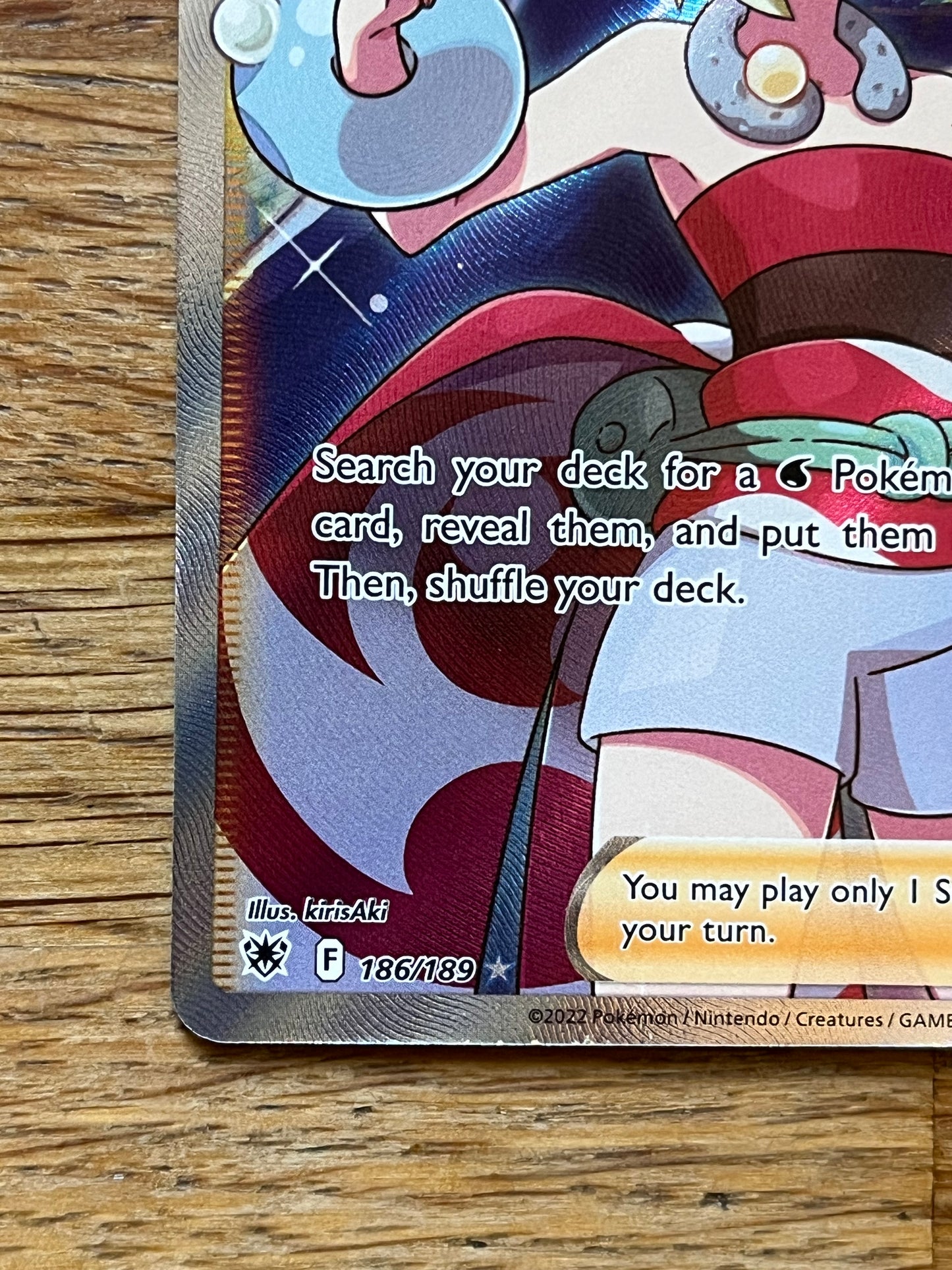 Irida 186/189 Astral Radiance NM Single Pokémon Card