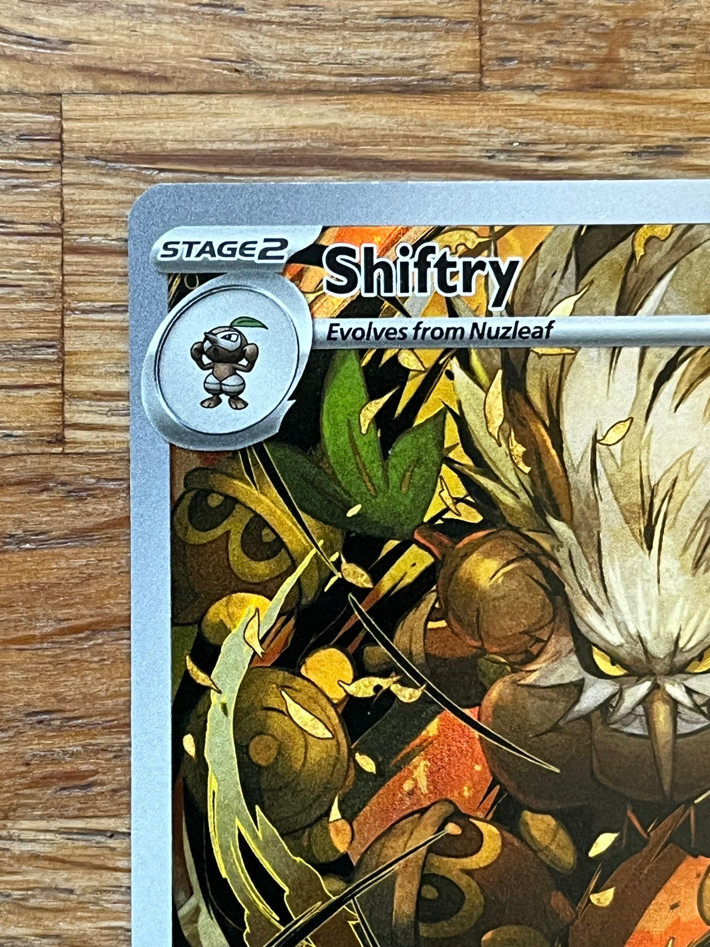 Shiftry 163/162 Illustration Rare Temporal Forces NM Single Pokémon Card