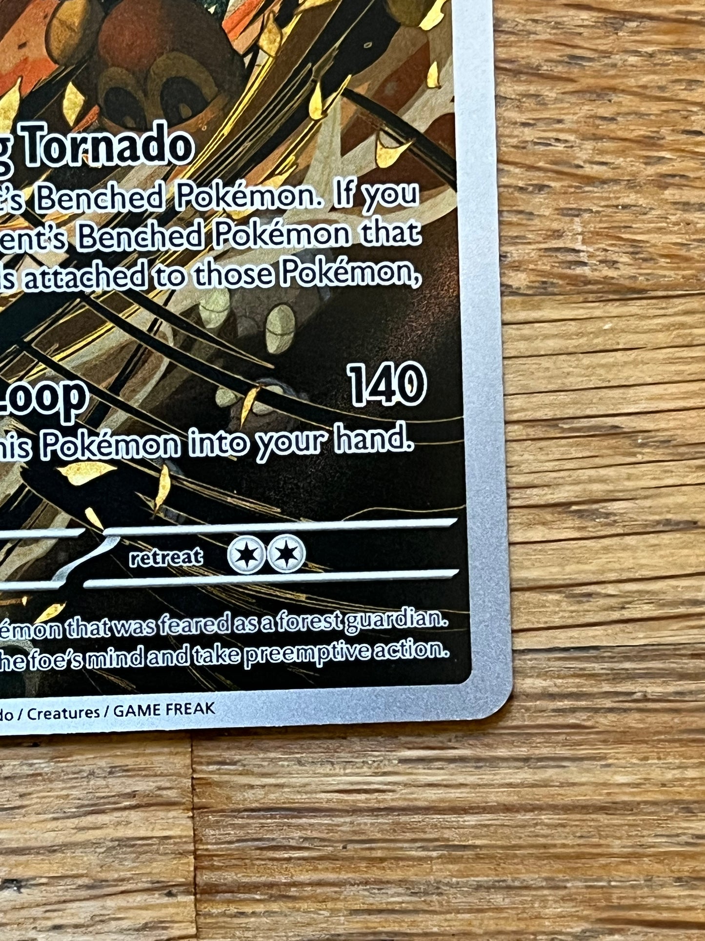 Shiftry 163/162 Illustration Rare Temporal Forces NM Single Pokémon Card