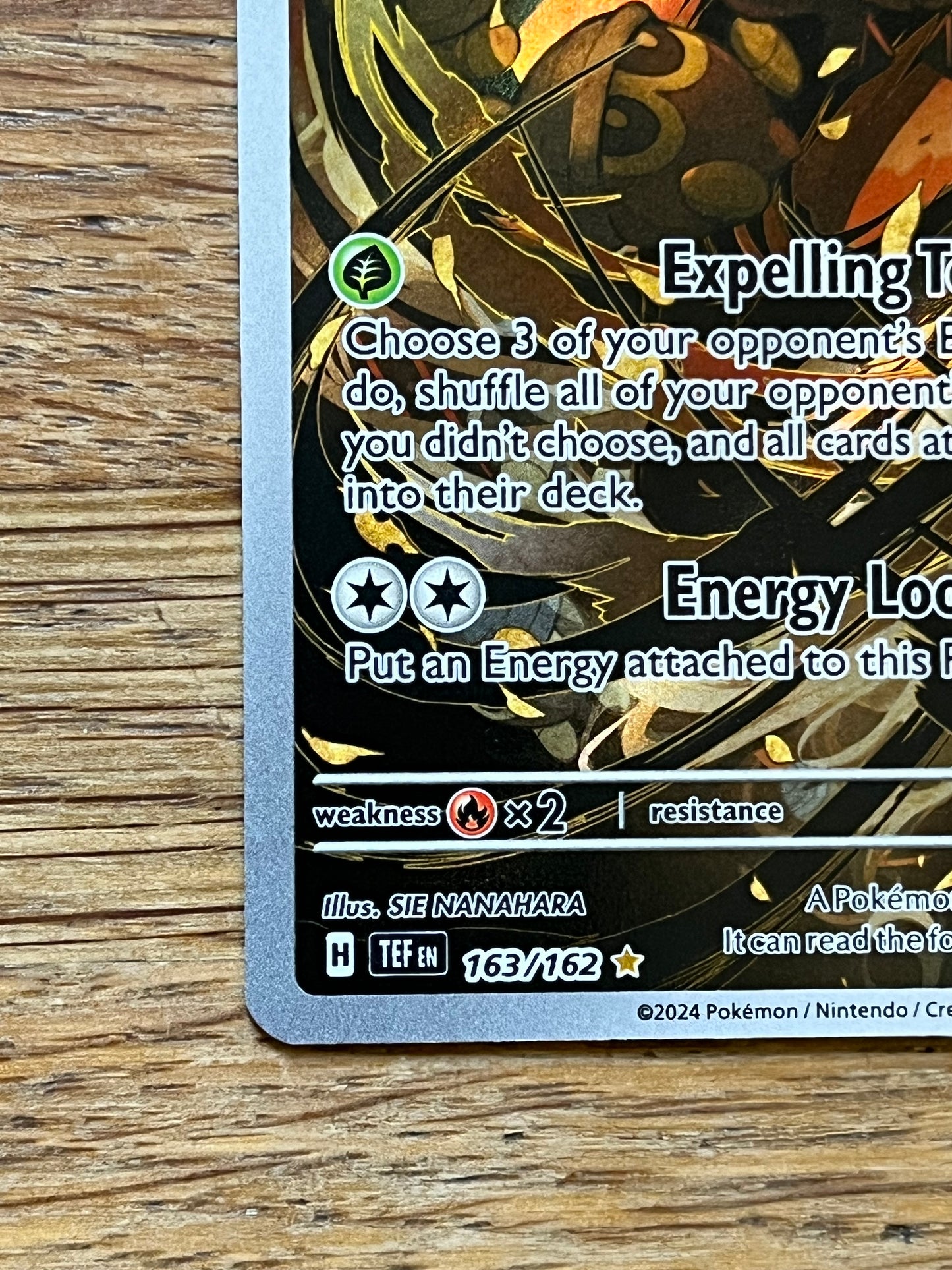 Shiftry 163/162 Illustration Rare Temporal Forces NM Single Pokémon Card