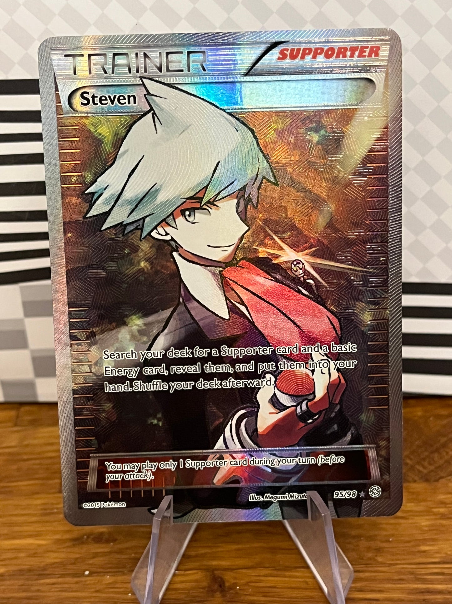 Steven 95/98 Ancient Origins NM Single Pokémon Card